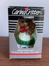 Vintage Jasco Caring Critter Chimer In Original Box