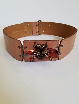 LANVIN** Dress Embellished Jewel Fly/insect Belt **One of a  display picture 3