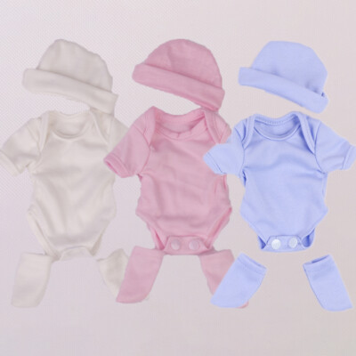 Reborn Doll Clothes for 10inch Preemie Baby Girl/Boy/Twins Doll Outfit Xmas Gift