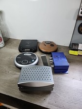 Electronics Lot 3 Portable CD Players Non Working 180w Car Amp Radio Shack Link