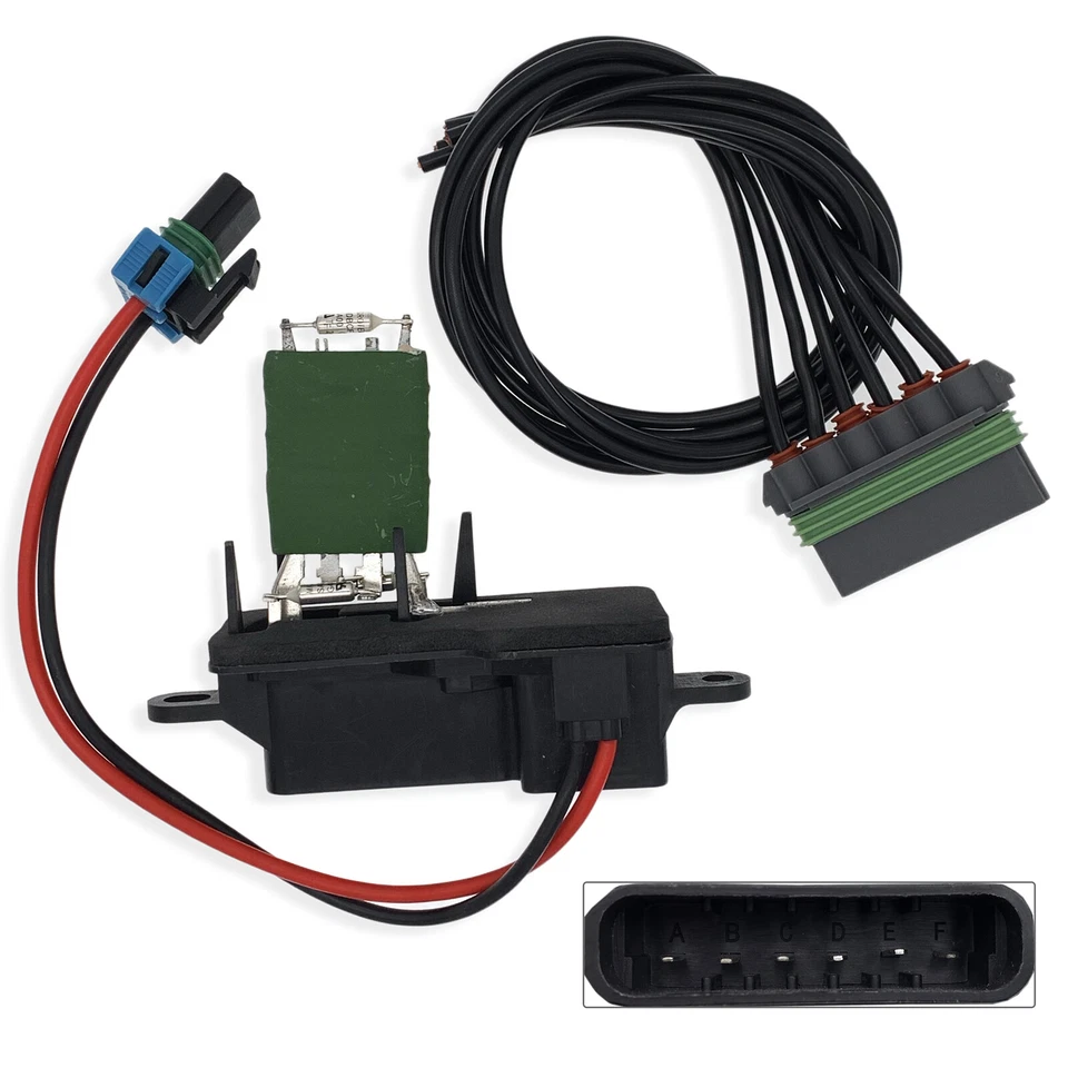 New Topkick Front HVAC Blower Motor Resistor Kit For GMC C4500 C5500 C6500 C7500 - Image 2 of 4