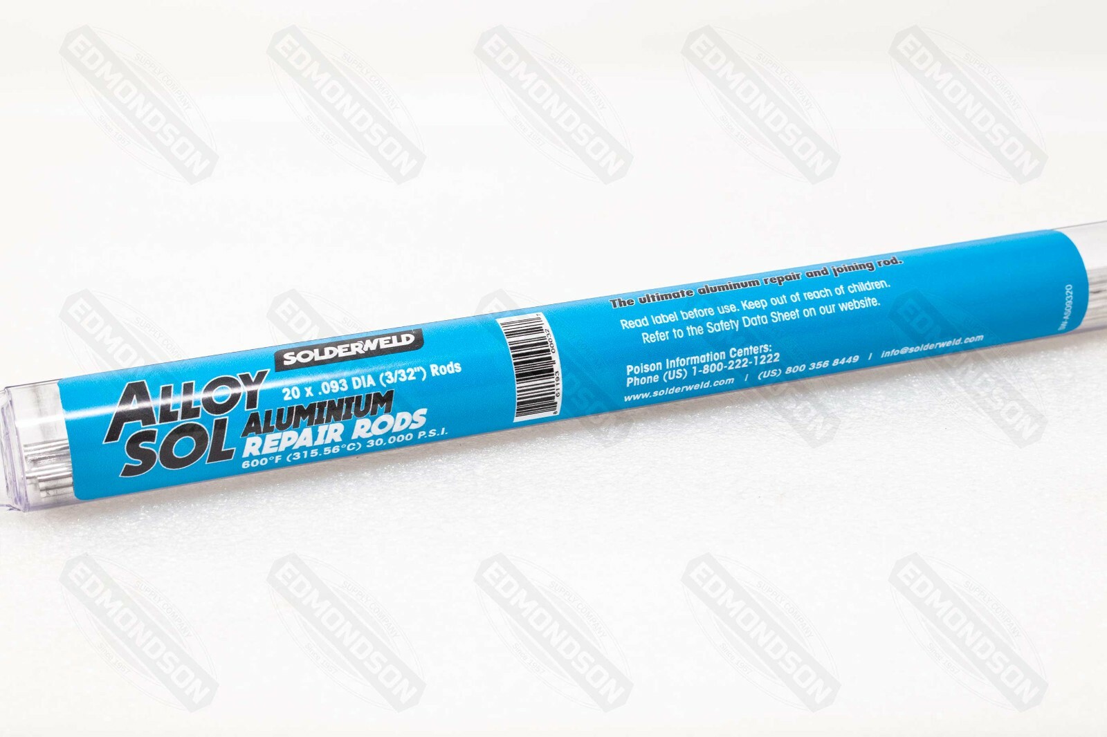 SolderWeld SWAS09320K Alloy Sol Aluminum Repair and Joining Rods, 20 Rod Pack eBay