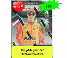 2020 Panini Prizm Racing Cards 1-90 -YOU PICK COMPLETE YOUR SET