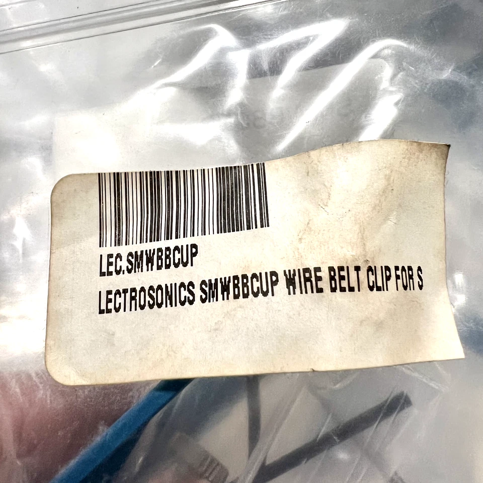 2x Lectrosonics SMWBBCUP Wire Beltclips for Single Battery Transmitter - BARGAIN - Image 3 of 4