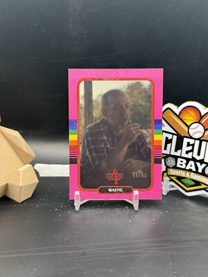 Wayne Munson 2023 Zerocool Netflix Stranger Things Season 4 Pink /86 (CBR)