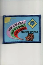 Tall Pine Council New Dreams New Beginnings Cub Fun Day patch