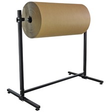 Schwerlast - Abrollst&auml;nder mit 1 Achse, feststehend, 1000 mm Rollenbreite