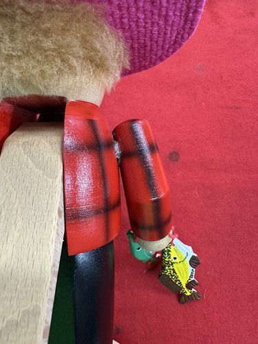 Steinbach Nussknacker Sombrero Fischermann mit Etikett 12" Deutsche Weihnachten - Bild 16 von 18