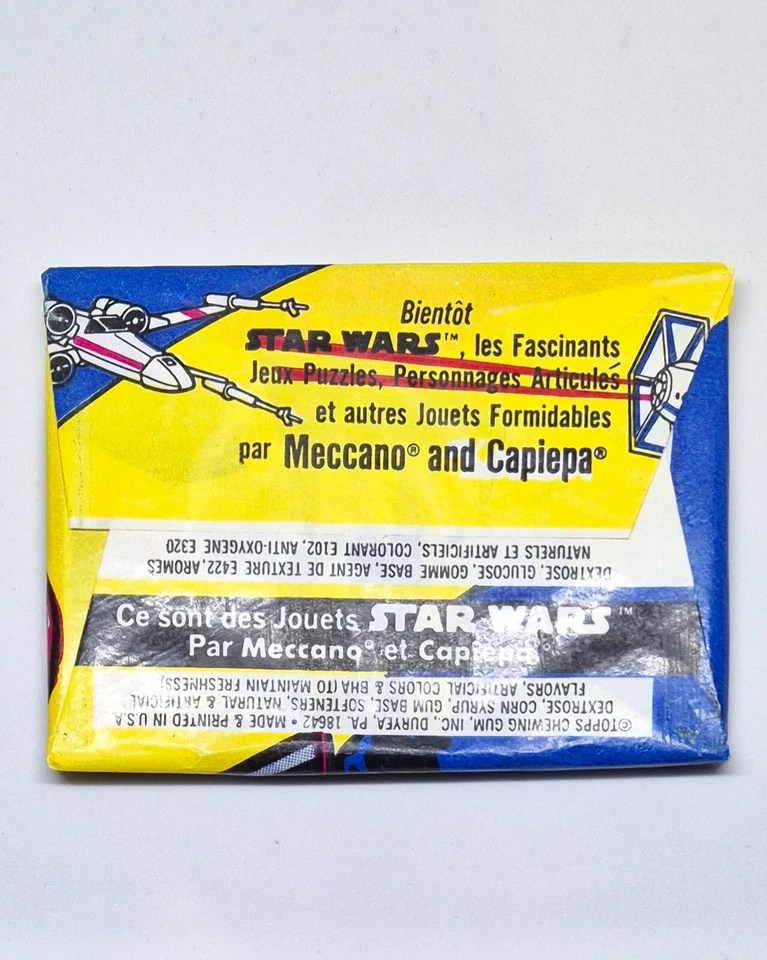 STAR WARS Capiepa Miro Meccano LA GUERRE DES ETOILES Topps trading cards vintage - Photo 4/4