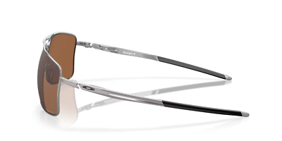 Oakley GAUGE 8 L POLARIZED Sunglasses OO4124-0962 Chrome Frame W