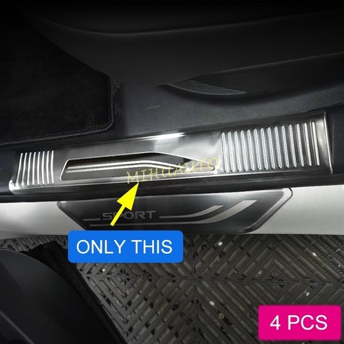 Steel Inside Door Sill Protector Cover Trim For Lexus 20232024 RX 350