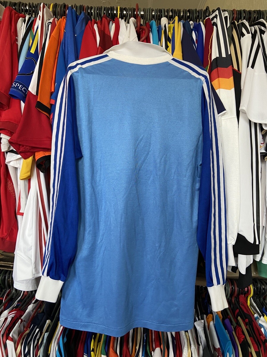 1989 1990 ADIDAS TEMPLATE FOOTBAL SHIRT SOCCER JERSEY LONG SLEEVE