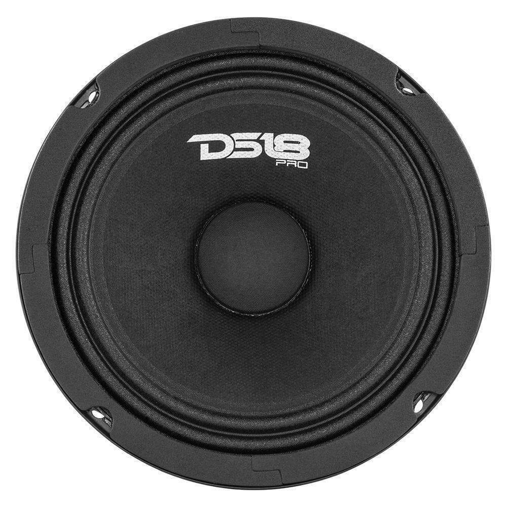 DS18 2x 6.5" Mid-Range Loudspeaker With 2X Super Bullet Tweeter