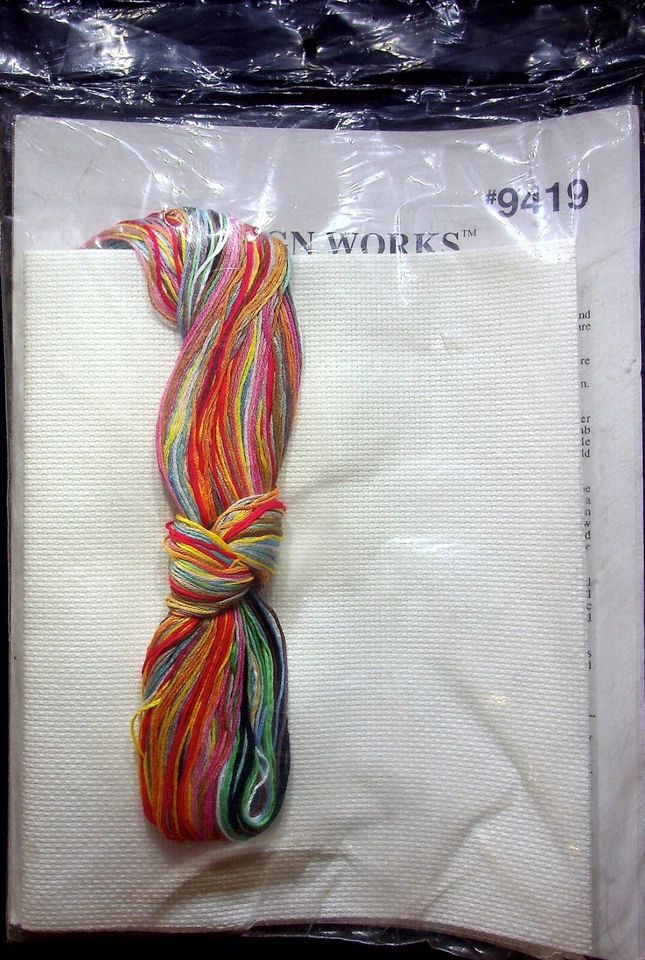 DESIGN WORKS #9419 - CROSS STITCH KIT 14" PICTURE KIT "DINER OR KITCHEN" - Image 2 of 2