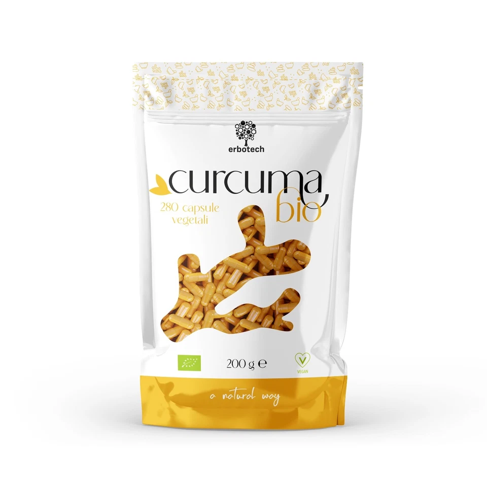 ERBOTECH Curcuma Bio in capsule