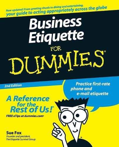 Business Etiquette For Dummies by Sue Fox - 9780470147092