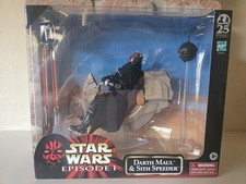 Star Wars Black Series Darth Maul and Sith Speeder SDCC 2024 Hasbro NEW SEALED