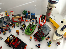 Playmobil City Life Konvolut Flugzeug, Autos, Boot