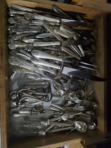 Massive Sterling Silver Flatware Bulk