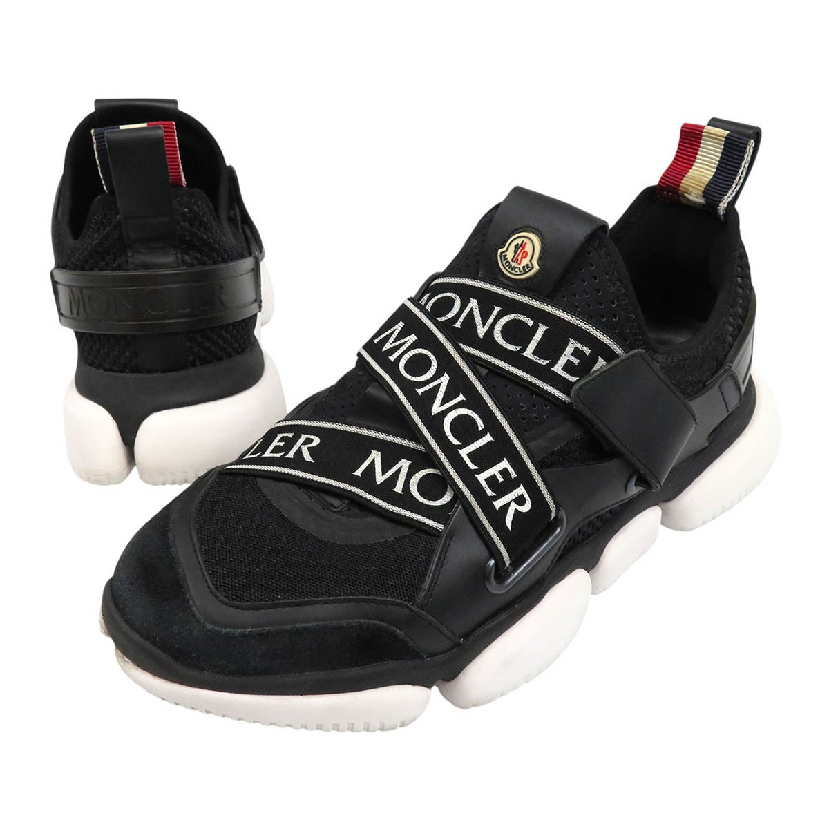 MONCLER BAKARY low-top sneakers mens black 【A】