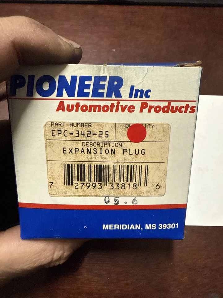 1-25MM PIONEER EPC-342 Expansion/freeze  Plug DEEP Cup Engine Freeze  Plug  25MM - Image 2 of 3
