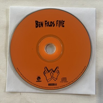 Whatever & Ever Amen by Ben Folds (CD, 1997) Disk Only