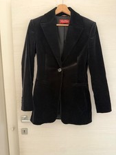 Giacca velluto nera donna MaxMara taglia 40 - usato eccellente