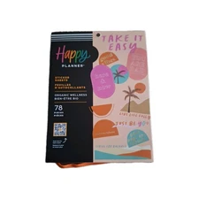 Happy Planner 2025-2026 Special Edition 78pc Organic Wellness Sticker Sheets New