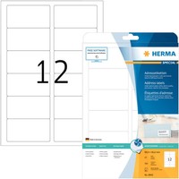 1 Bis 40X Herma Inkjet-Etiketten Special, 88,9 X 46,6 Mm, Weiß Spare Bis Zu 43%