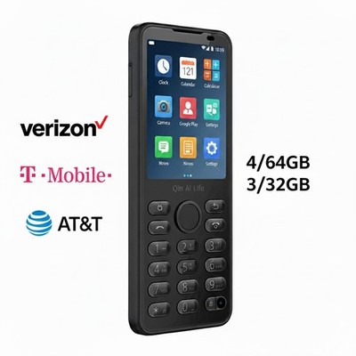 Qin F21 Pro. USA Bands Verizon, AT&T, T-Mobile, Google Play Store. Android Auto.