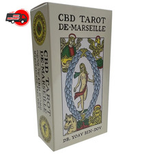 12X6.5Cm Marseille Tarot Deck 78Pcs Full English Version Magic Tarot Board Game