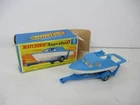 Matchbox Lesney Superfast SF9 Boat & Trailer- transitional, boxed