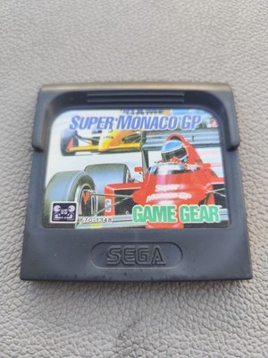 Sammelauflösung Super Monaco GP Sega Game Gear Modul