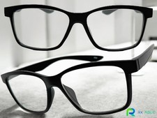 Men's Contemporary Modern Sporty READING EYE GLASSES READERS Black Frame 1.50
