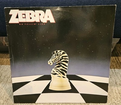 Zebra - No Tellin Lies (1984) Vinyl LP  Triumph  T.T Quick  Talas  Def Leppard 