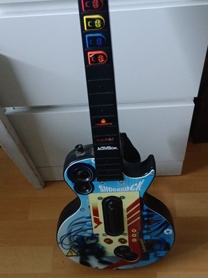 PS3 Guitar Hero Gibson Gitaare / Controller ohne Dongle (Shockrock Platte)