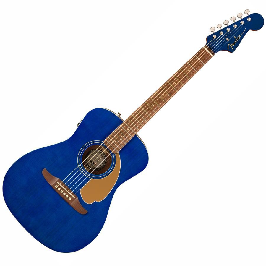 Fender Malibu 青 アコースティックギター Fender FSR Malibu Player Sapphire Blue Acoustic Electric Guitar | eBay