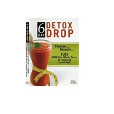 6 DAY DETOX DROP - Cleanse Detoxify Pluse Lose One Whole Dress Size DVD NEW