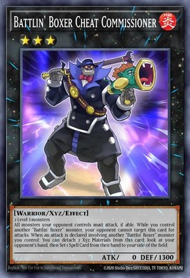 Battlin' Boxer Cheat Commissioner | #58 | LD10 | Yu-Gi-Oh! | Regular | LP