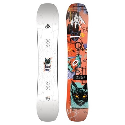 Jones  Rally Cat 151 Snowboard für Herren Weiss