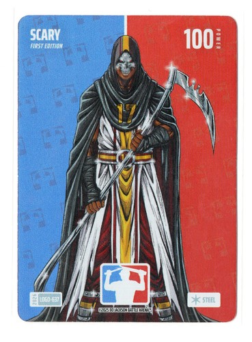 2026 Bo Jackson Battle Arena - Scary - Logo-637 - Power 100 - Near Mint