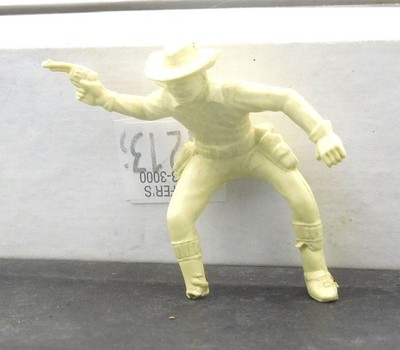 Marx 60mm Mounted Lone Ranger Damaged Missing Right Foot