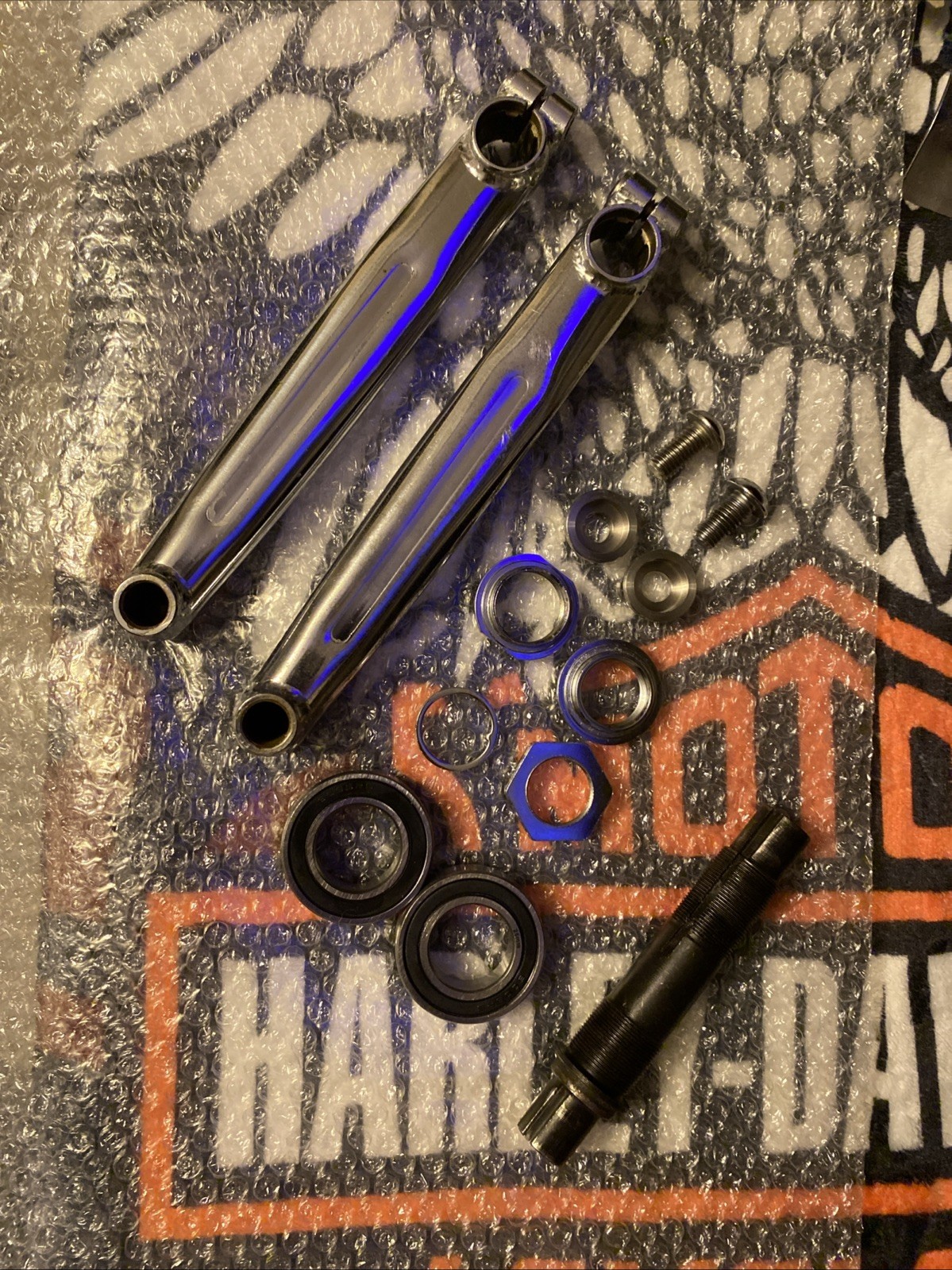 Peregrine 3-Piece Crank Set 1st Generation for BMX Old School