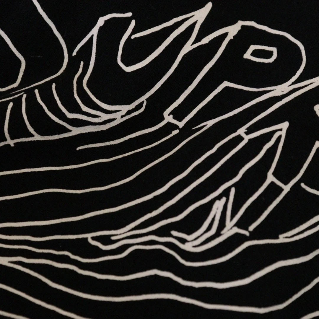 Felpa con cappuccio SUPREME 15SS X Daniel Johnston logo usata 56