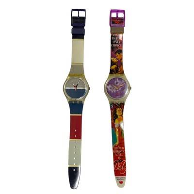 Swatch Analog Quartz Men 2 Items Sold In Bulk Vintage 216092980