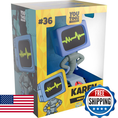 Youtooz Karen Plankton Vinyl Figure 4.9 Inch Spongebob Squarepants Collectible