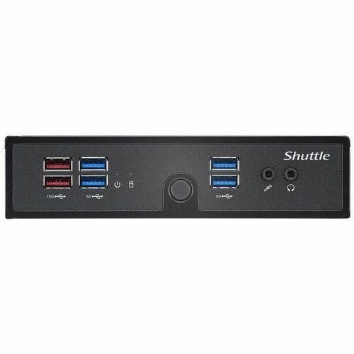 Shuttle XPC slim Barebone System - Slim PC - 1 x Processor Support - 1 Celeron 1