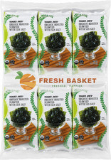 Trader Joe's Organic Roasted Seaweed with Sea Salt Healthy 12 PACKS
