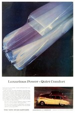 Luxurious Power - Quiet Comfort 🚗 Armstrong Siddeley Poster 1950s - 24x36”