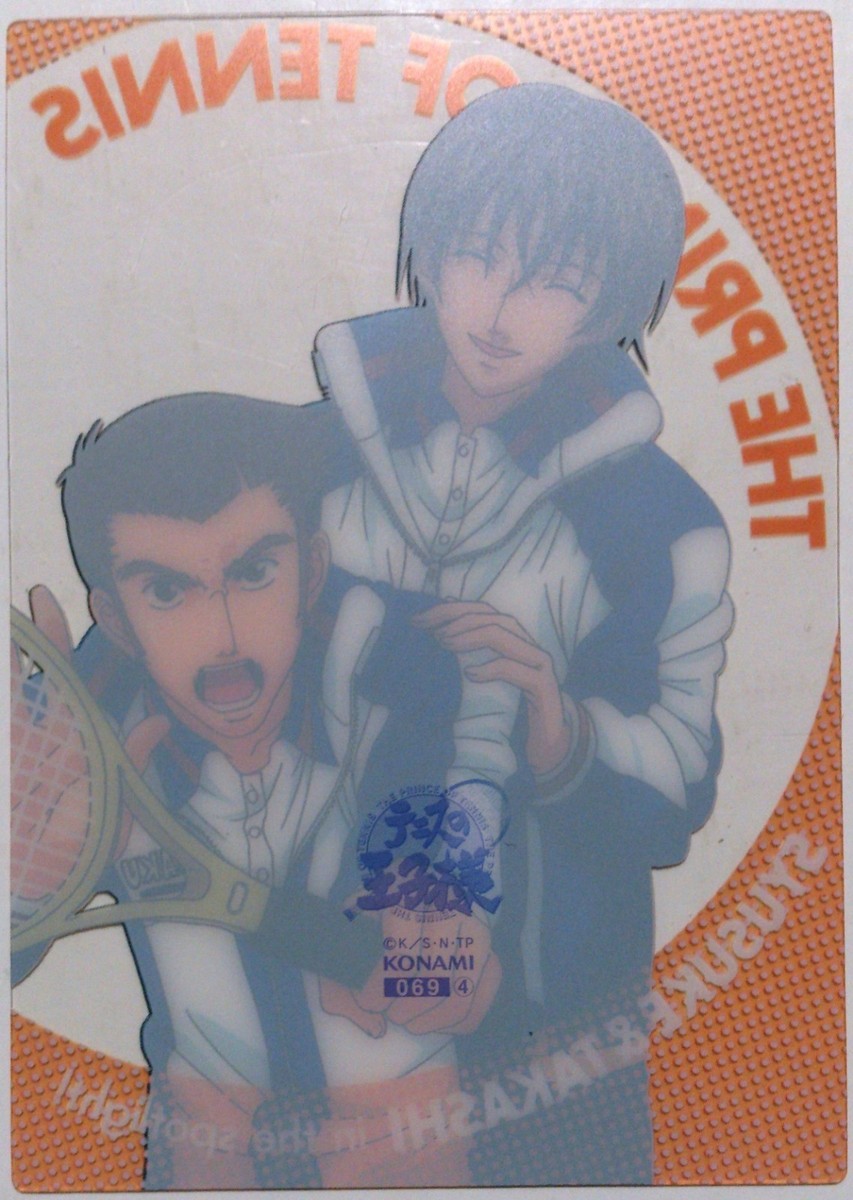 The Prince of Tennis Clear Trading Card Shusuke Fuji & Takashi